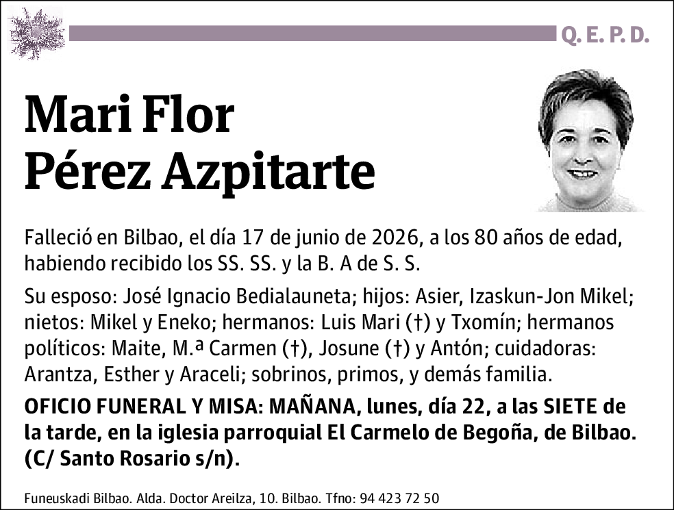 Mari Flor Pérez Azpitarte