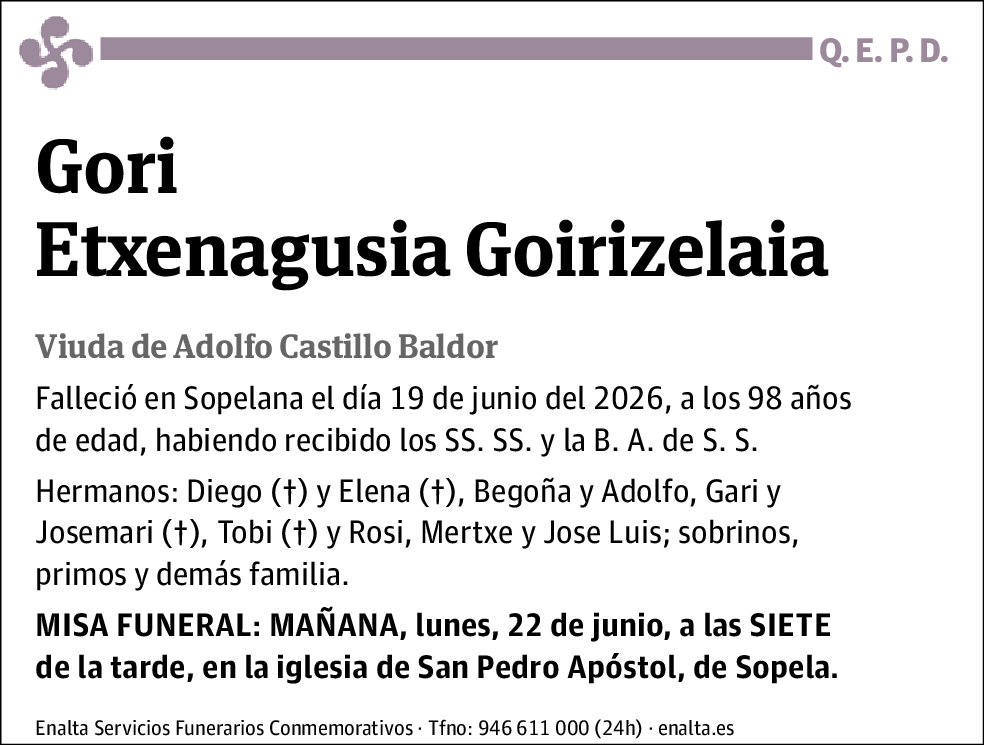 Gori Etxenagusia Goirizelaia
