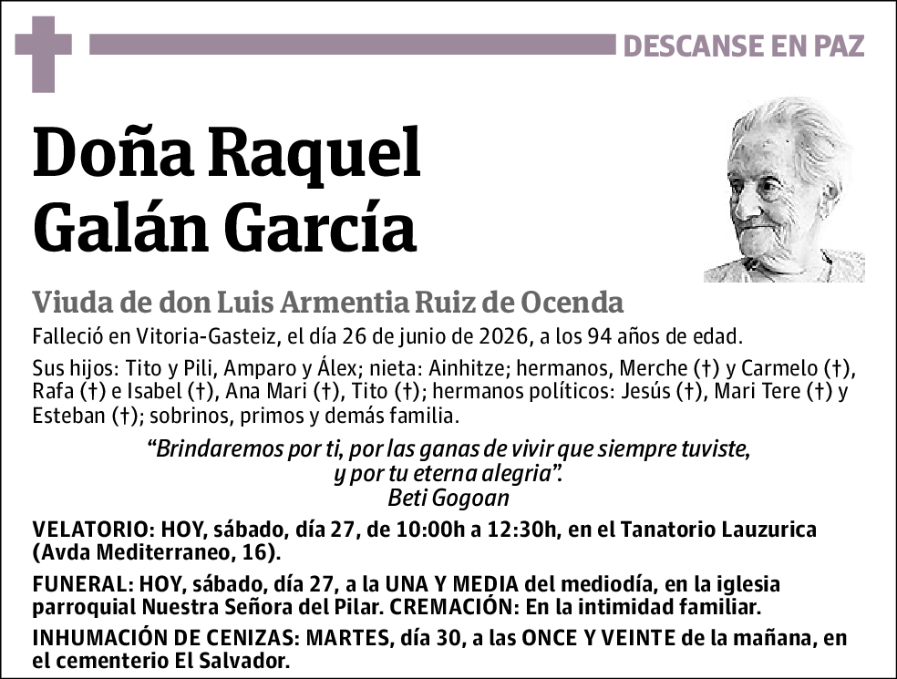 Raquel Galán García