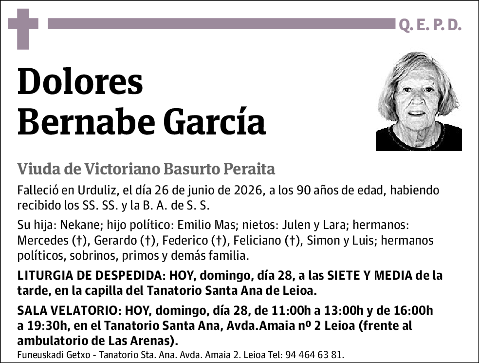 Dolores Bernabe García