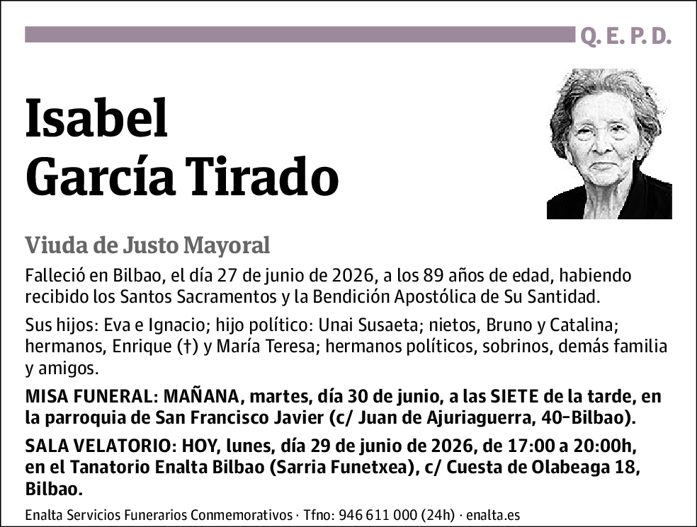 Isabel García Tirado