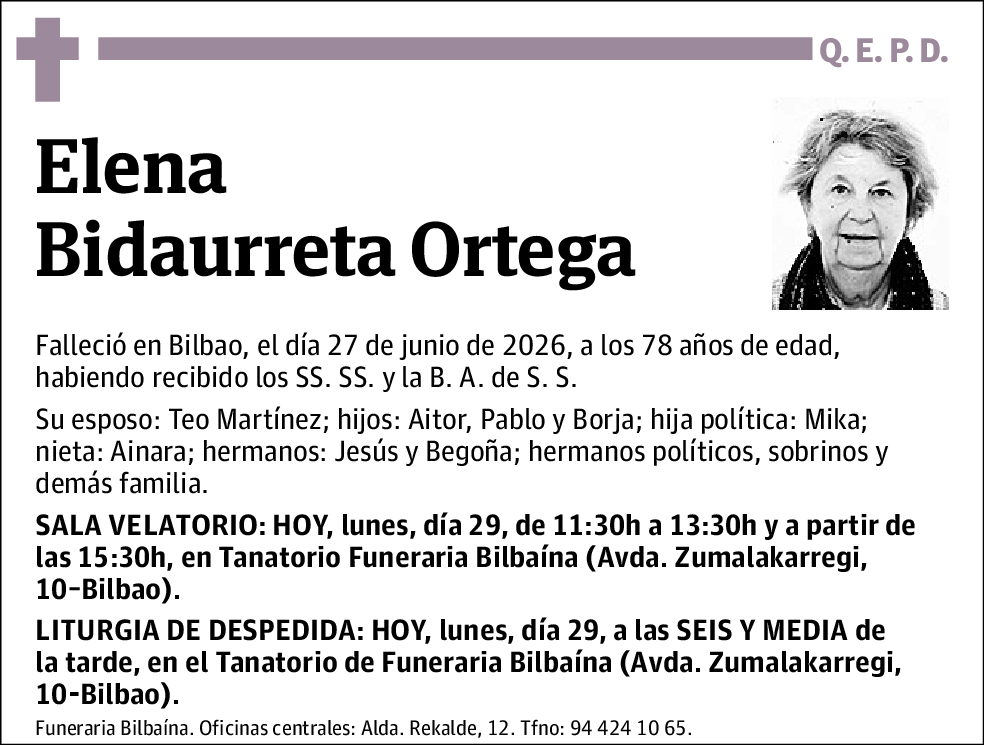 Elena Bidaurreta Ortega