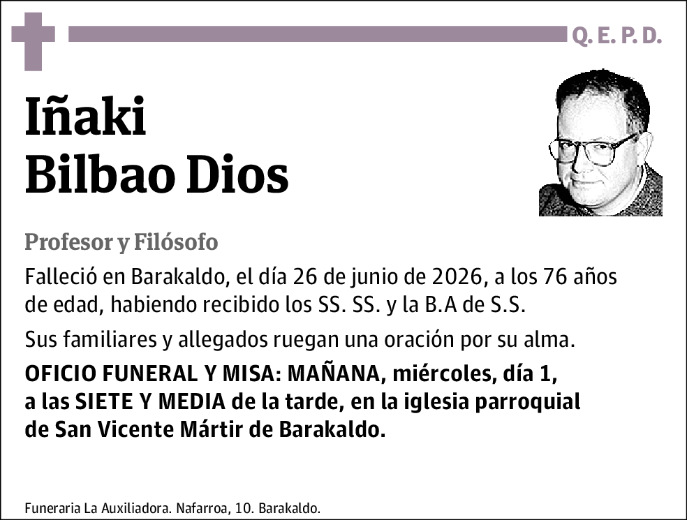 Iñaki Bilbao Dios