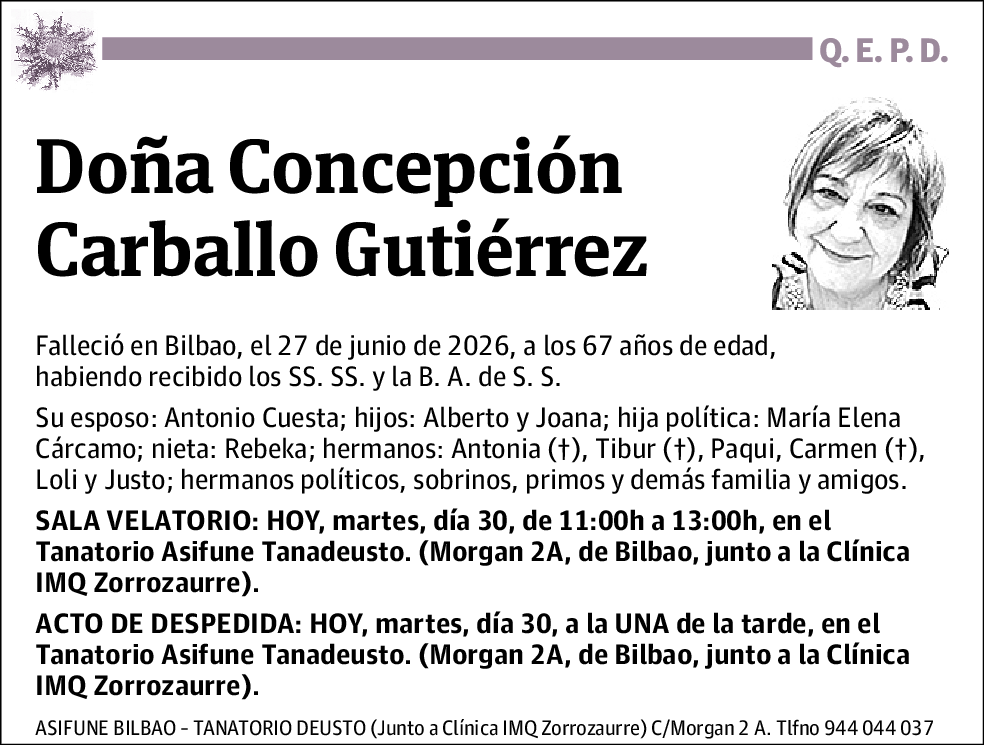 Concepción Carballo Gutiérrez