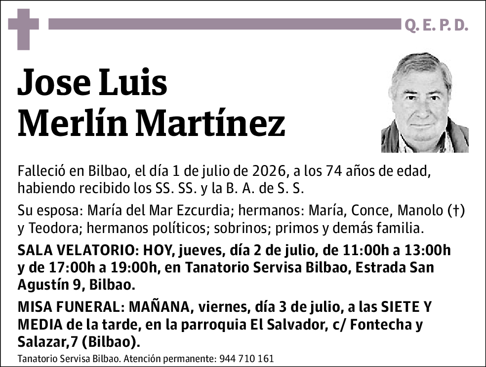 Jose Luis Merlín Martínez