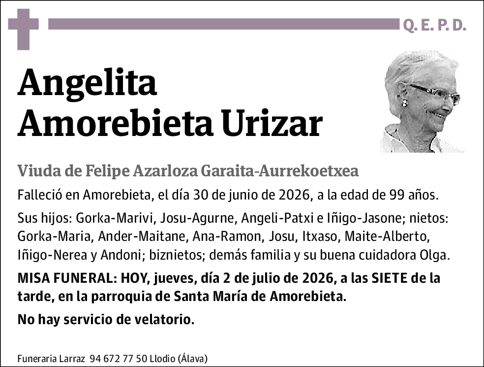 Angelita Amorebieta Urizar