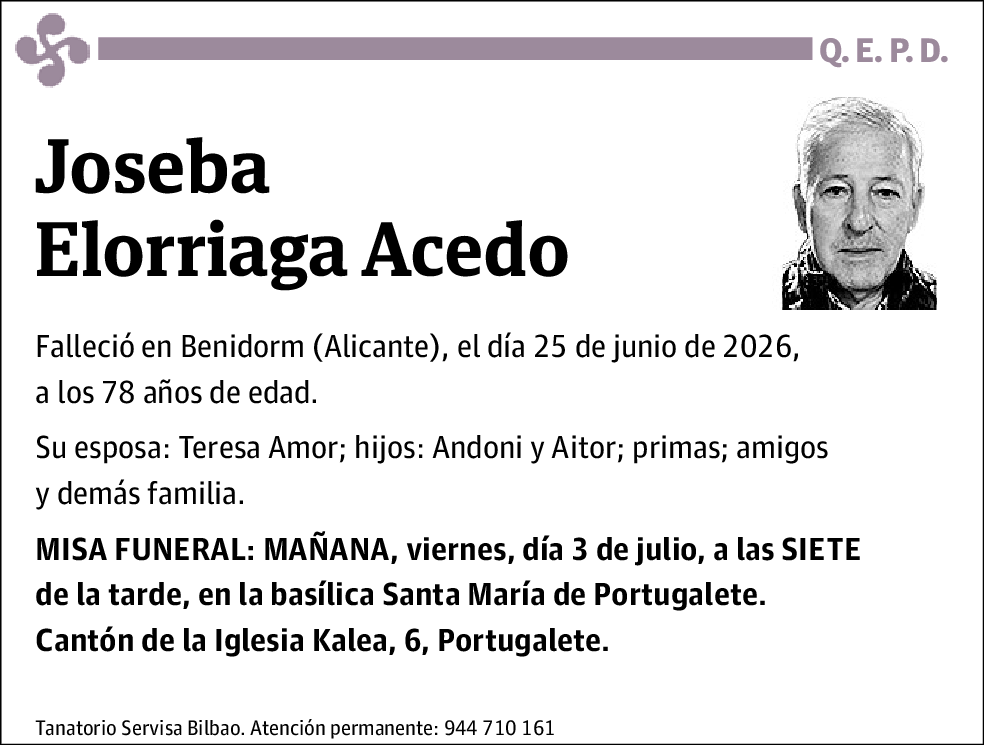 Joseba Elorriaga Acedo