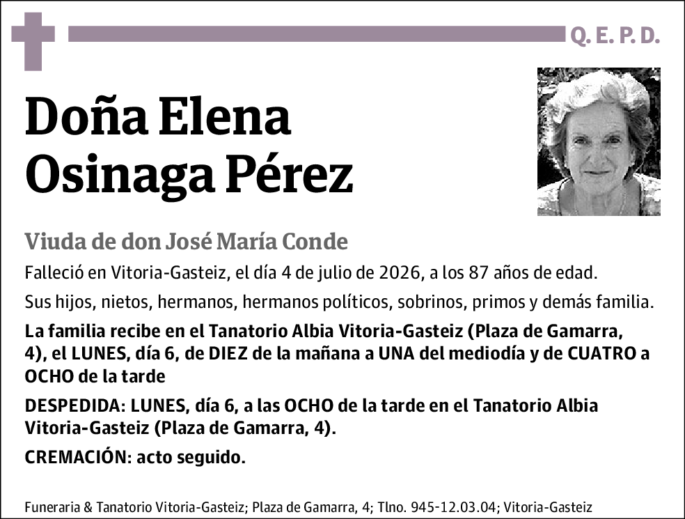Elena Osinaga Pérez