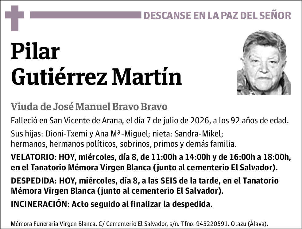 Pilar Gutiérrez Martín