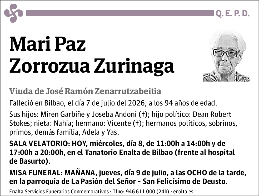 Mari Paz Zorrozua Zurinaga