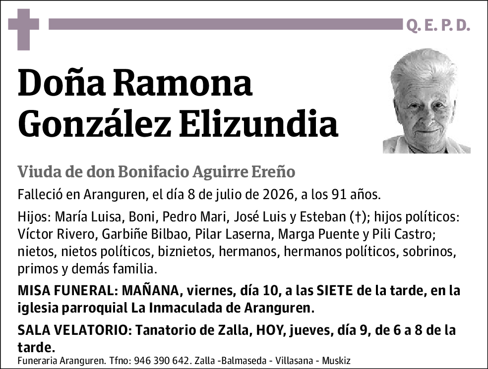 Ramona González Elizundia