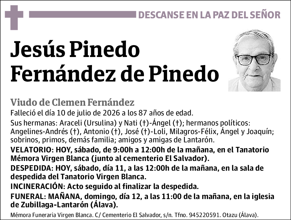 Jesús Pinedo Fernández de Pinedo