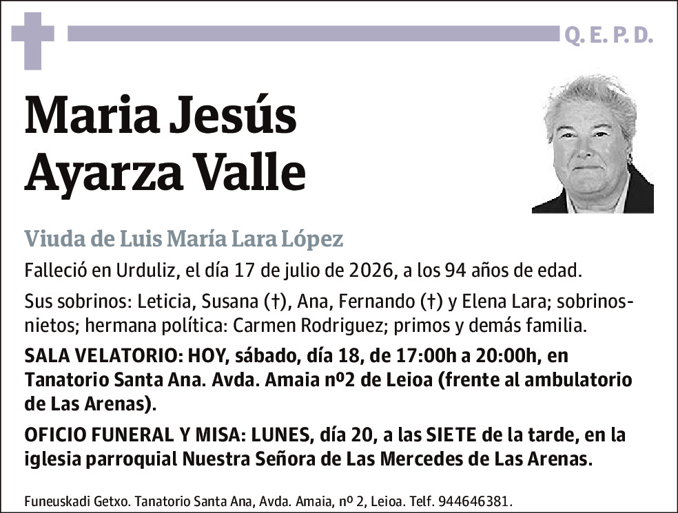 María Jesús Ayarza Valle