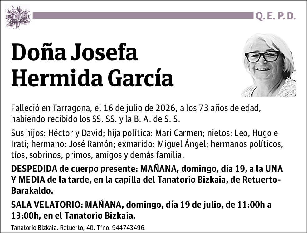 Josefa Hermida García