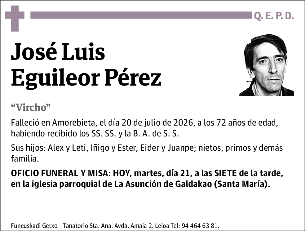 José Luis Eguileor Pérez