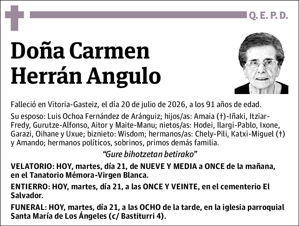 Carmen Herrán Angulo