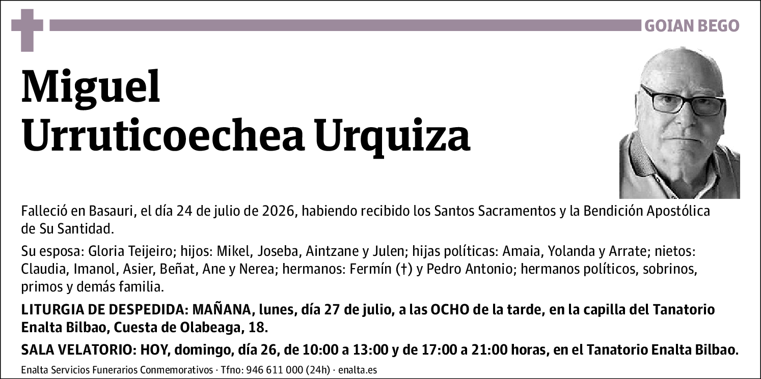 Miguel Urruticoechea Urquiza