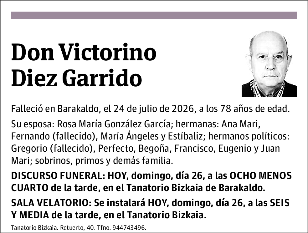 Victorino Diez Garrido