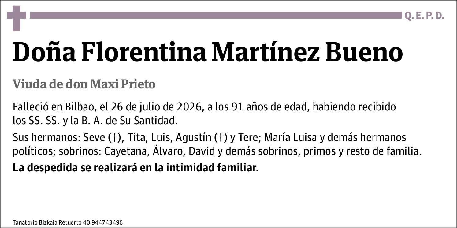 Florentina Martínez Bueno