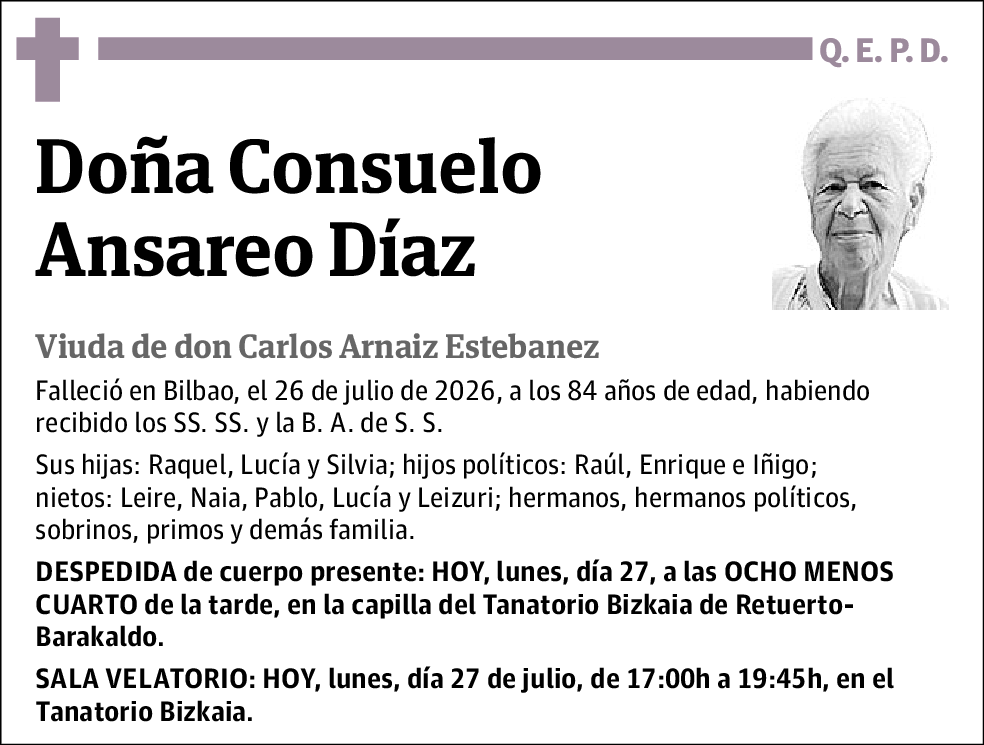 Consuelo Ansareo Díaz