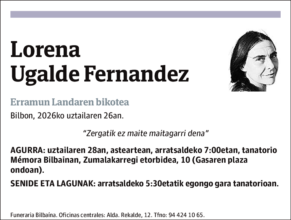 Lorena Ugalde Fernández