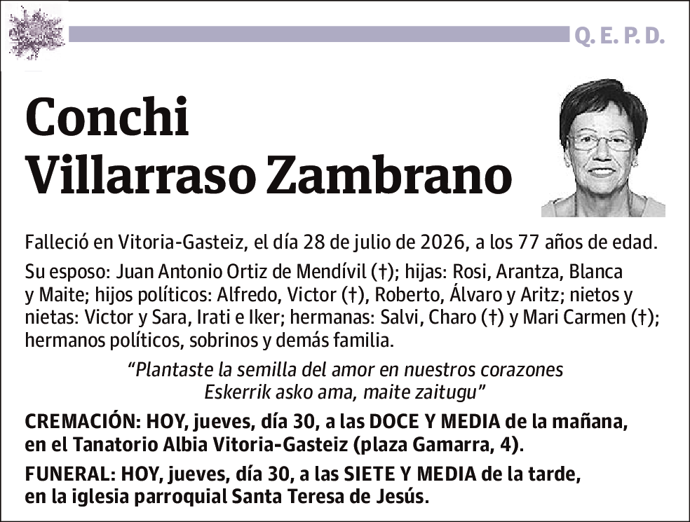 Conchi Villarraso Zambrano