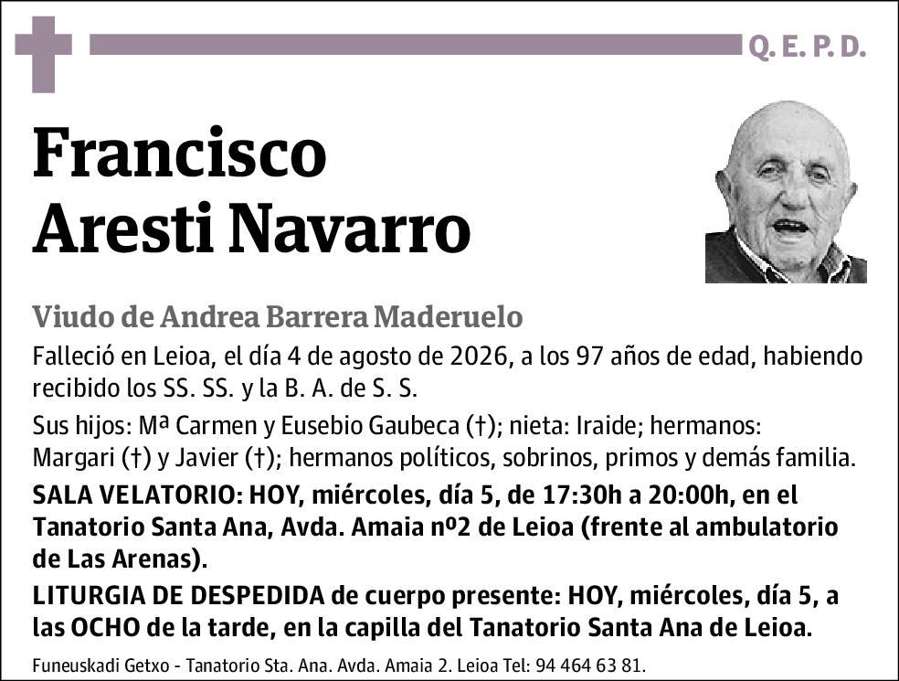 Francisco Aresti Navarro
