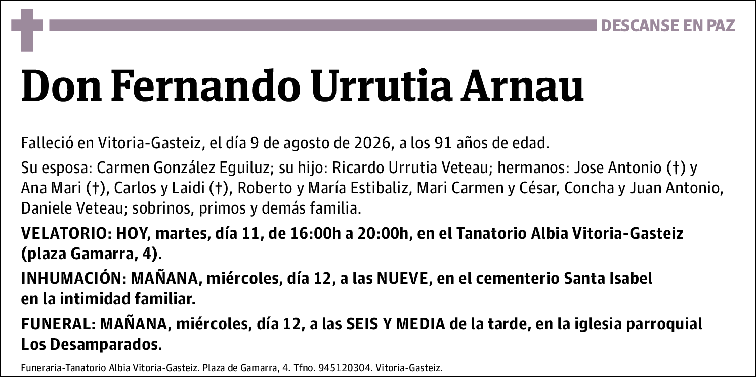 Fernando Urrutia Arnau