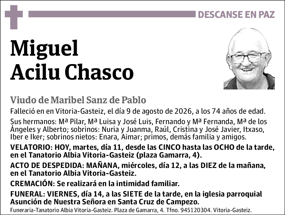 Miguel Acilu Chasco
