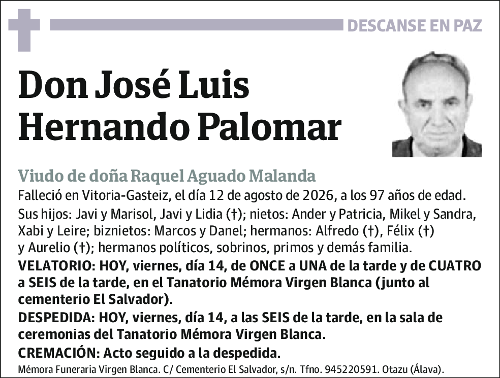 José Luis Hernando Palomar