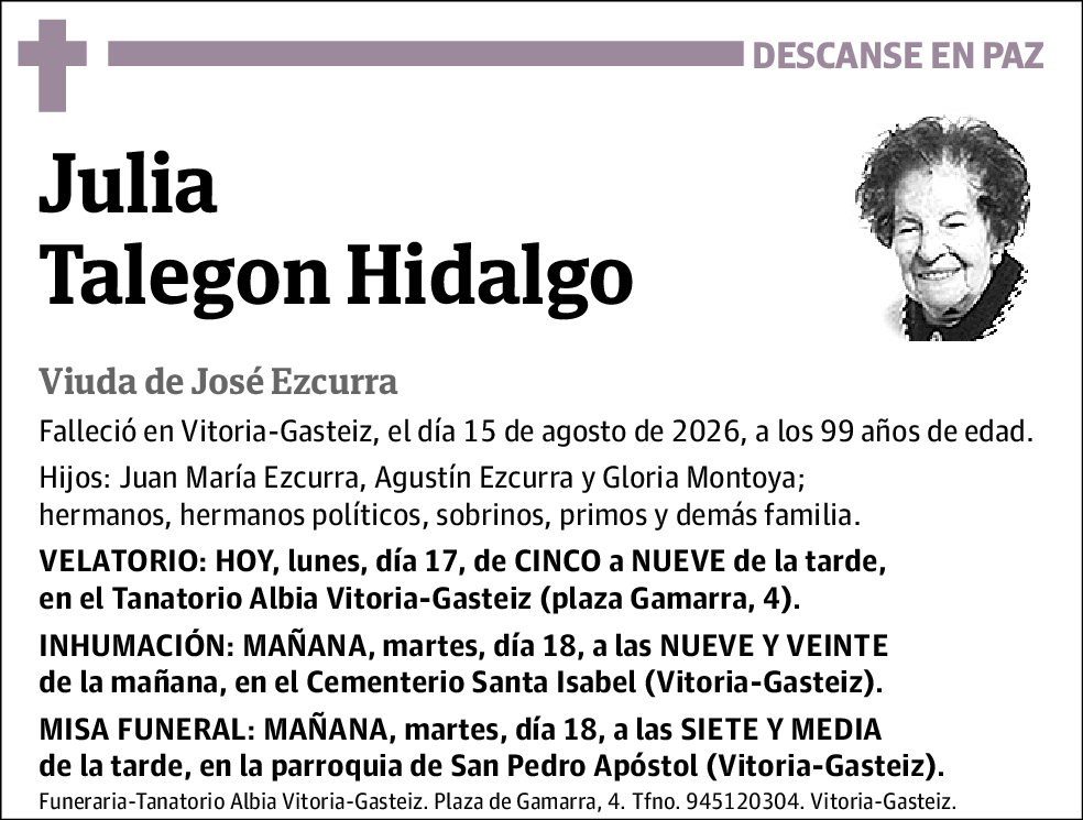 Julia Talegón Hidalgo