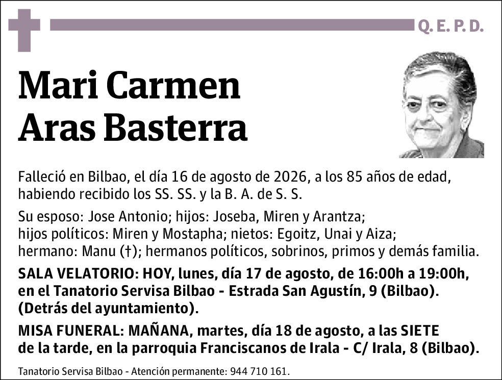 Mari Carmen Aras Basterra