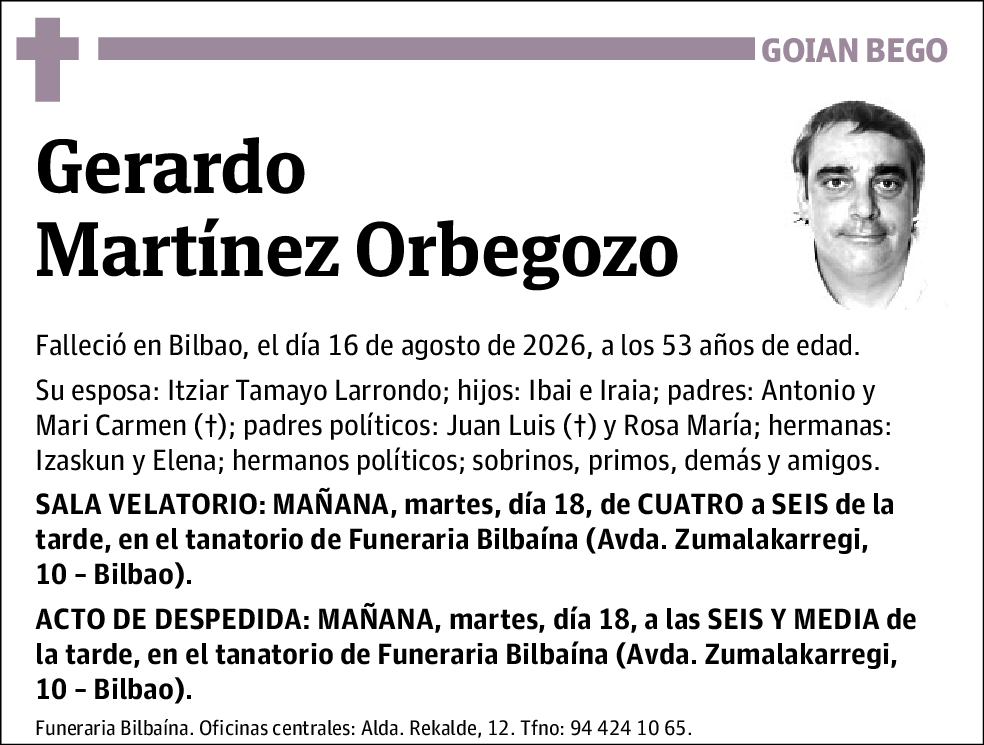 Gerardo Martínez Orbegozo