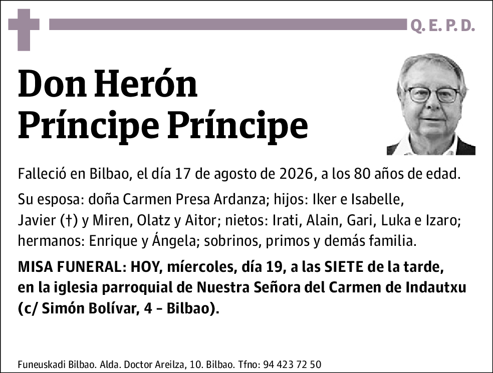 Herón Príncipe Príncipe