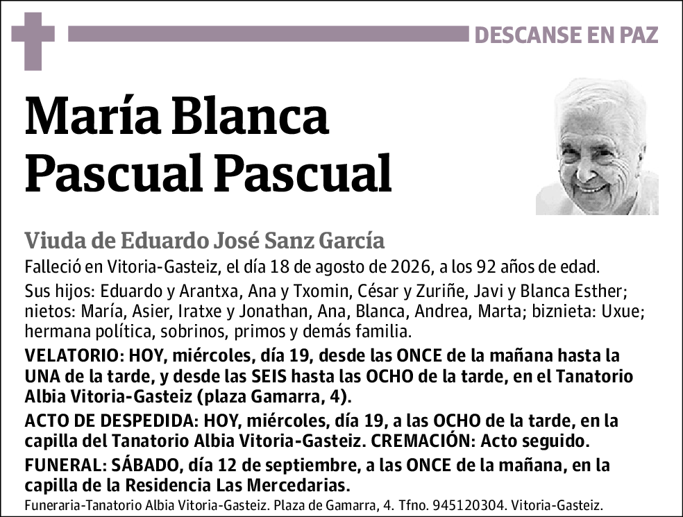 María Blanca Pascual Pascual