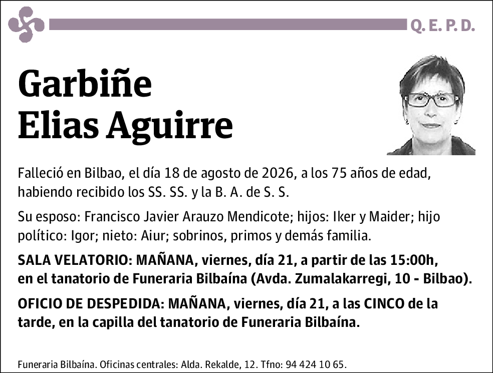 Garbiñe Elias Aguirre