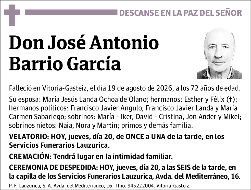 José Antonio Barrio García