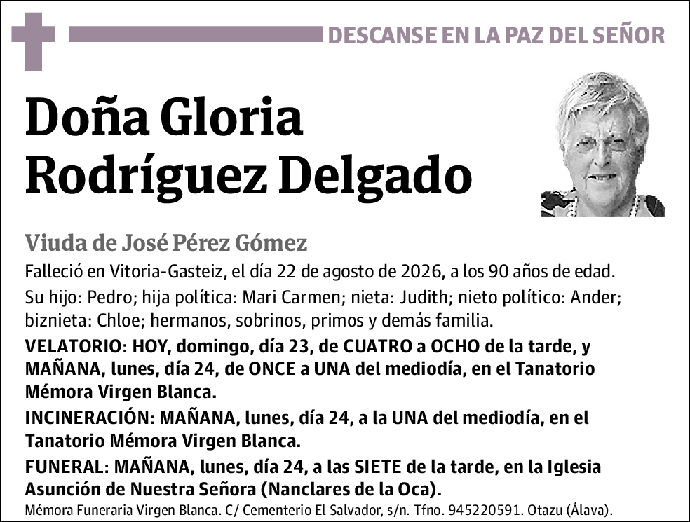 Gloria Rodríguez Delgado