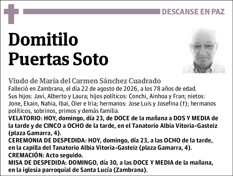 Domitilo Puertas Soto