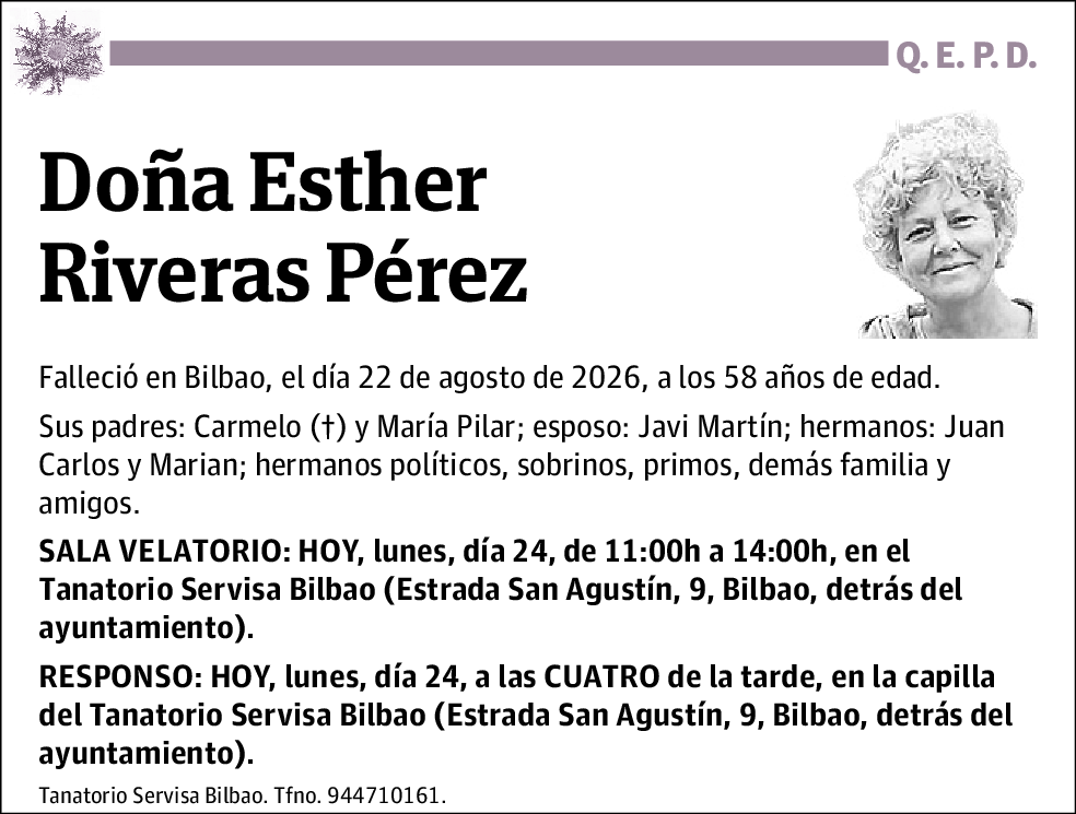 Esther Riveras Pérez