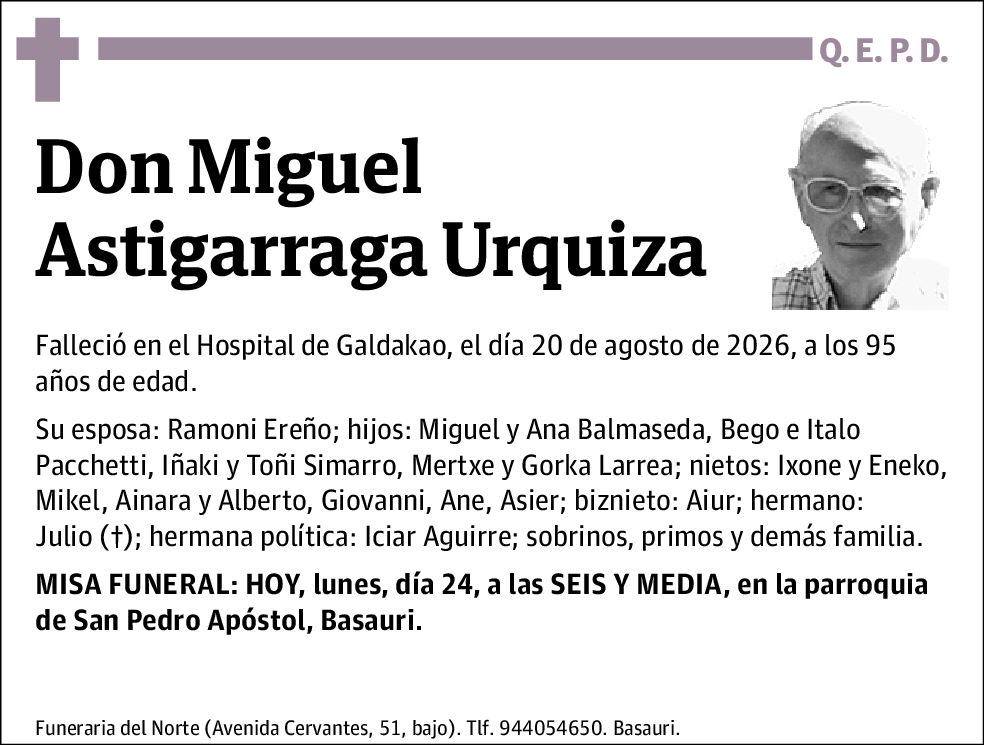 Miguel Astigarraga Urquiza