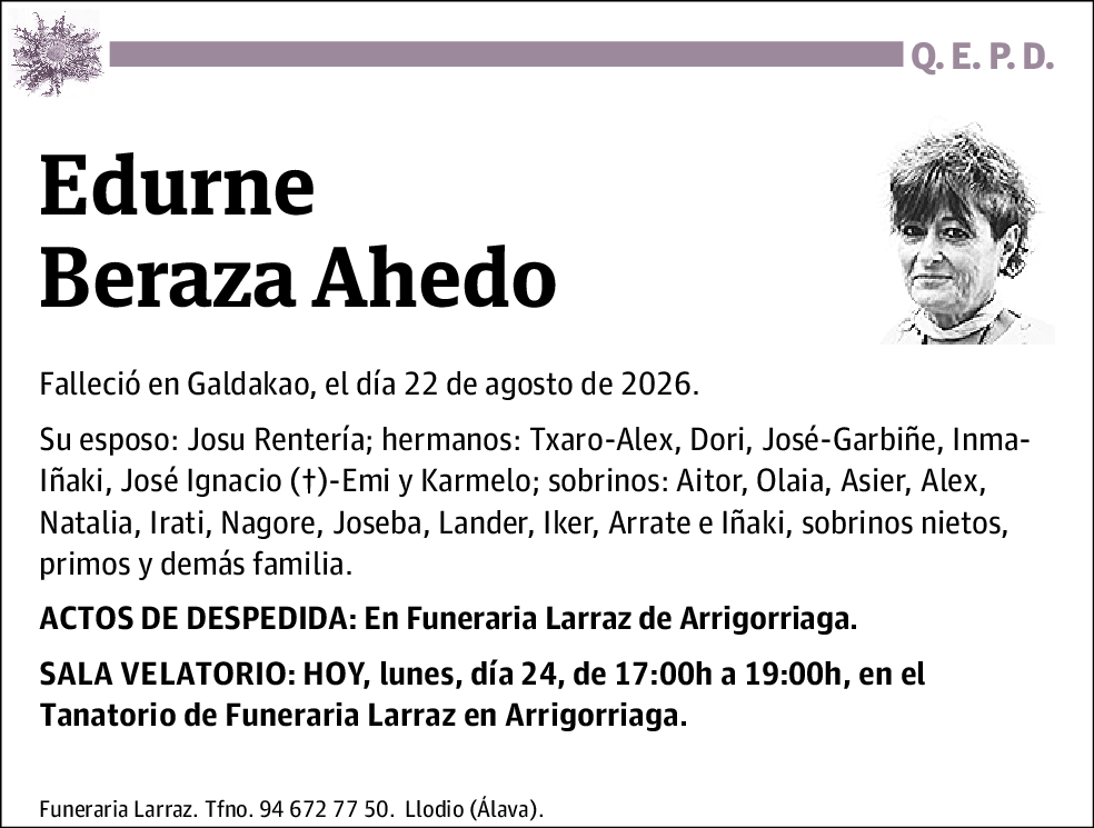 Edurne Beraza Ahedo
