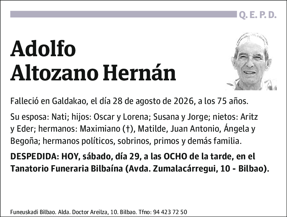 Adolfo Altozano Hernán