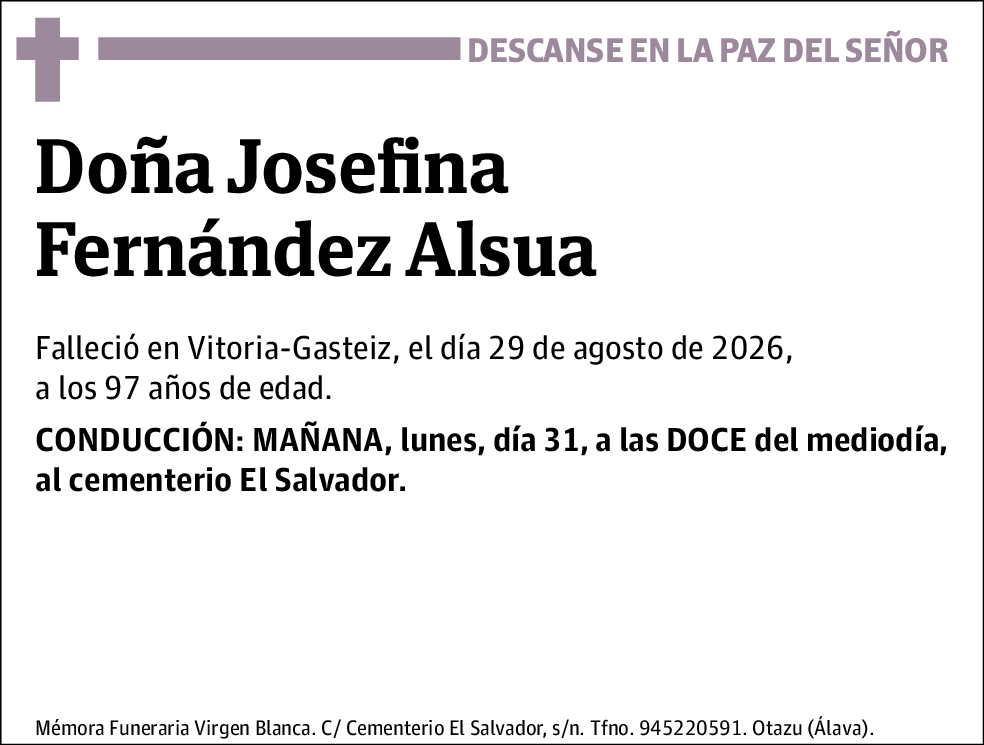 Josefina Fernández Alsua