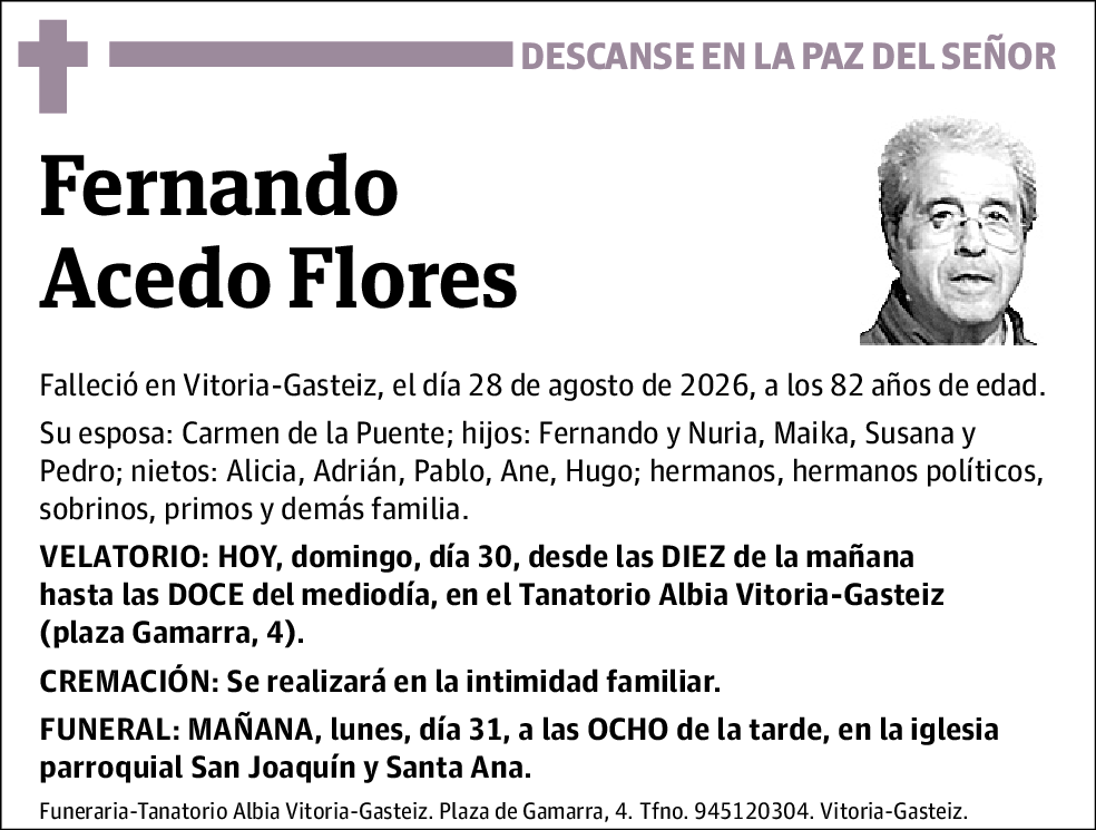 Fernando Acedo Flores
