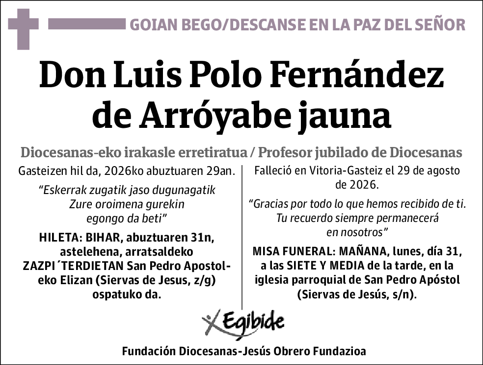 Luis Polo Fernández de Arroyabe