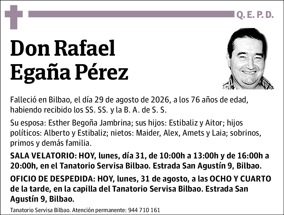 Rafael Egaña Pérez