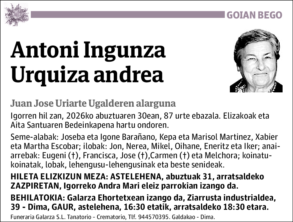 Antoni Ingunza Urquiza
