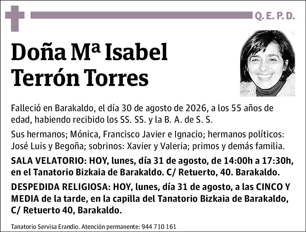 María Isabel Terrón Torres