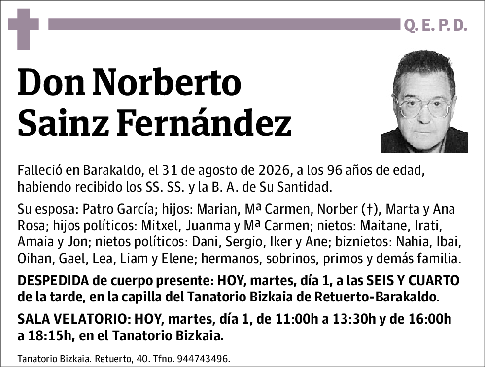 Norberto Sainz Fernandez
